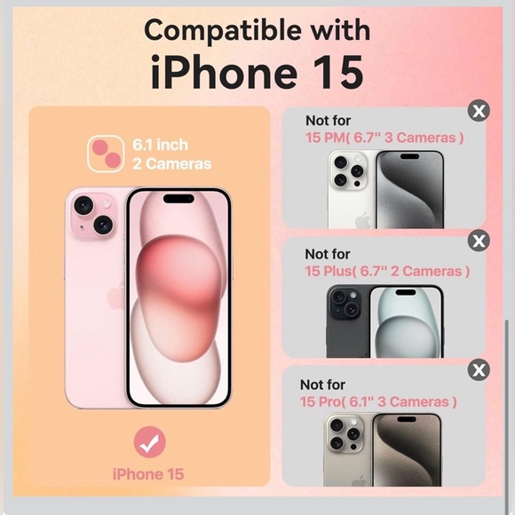 Colorful Patterned iPhone 15 Case - Picture 4 of 4